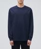 Crew Neck Long Sleeve T-Shirt [Navy]