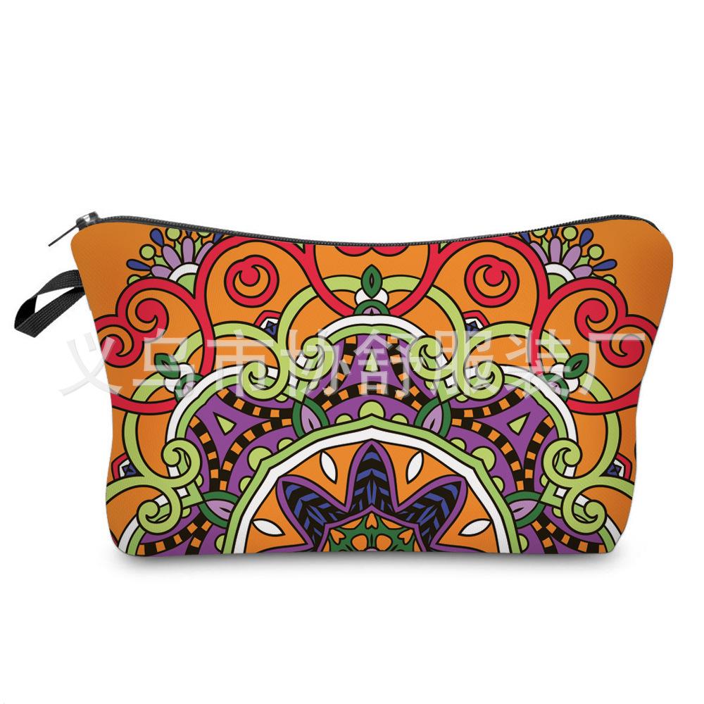 3D Printed Datura Makeup & Clutch Bag - Women's Storage Toiletry Bag