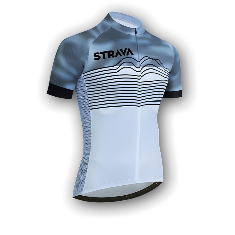 Mens Cycling Jersey Short Sleeve Compression Quick Dry Breathable Mountain Road Bike Apparel