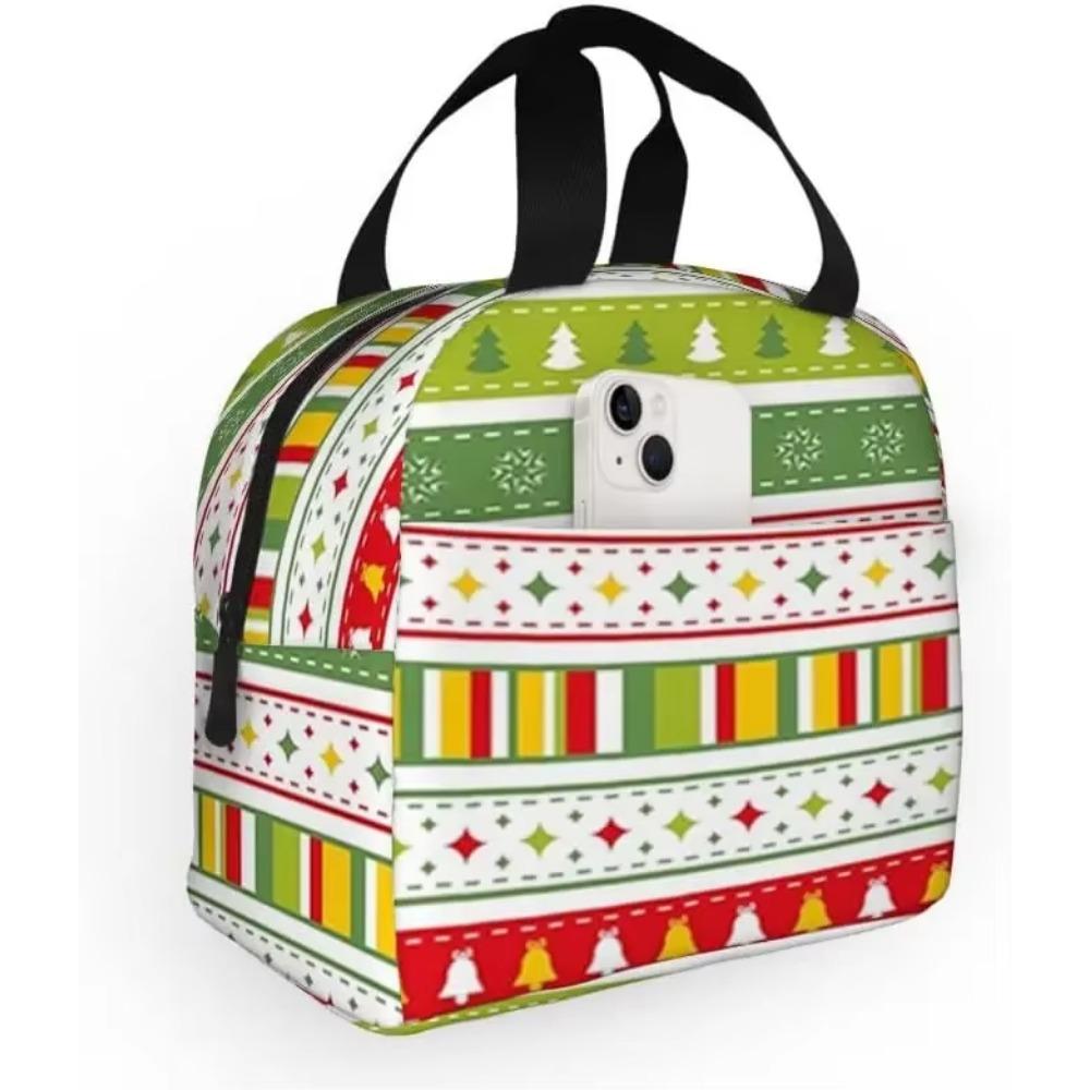 Love Rainbow Lbgt Lunch Bag Colorful Stripe Lunch Bag Small for Men Women Outdoor Picnic Work School Lunch Box Bag Insulated