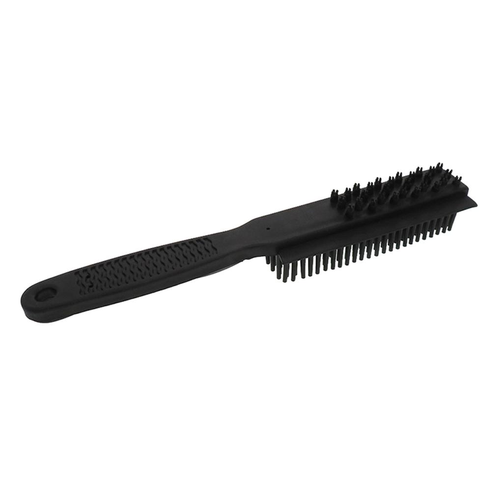 Pet Hair Brush Rubber Hand Brush General Purpose Cleaning Brush with Scratch Free Rubber Bristles for Ideal for Pet Hair