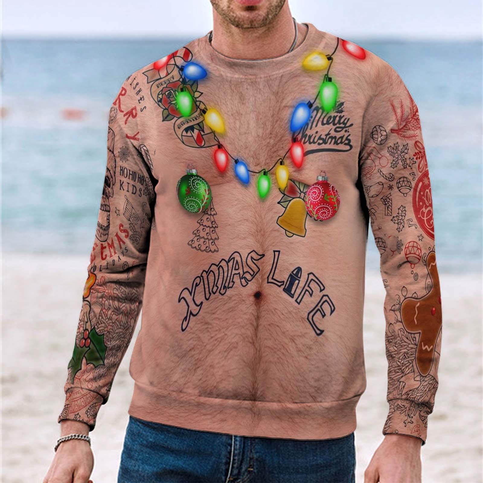 

Весенний и Рождественский свитер с круглым вырезом и длинными рукавами с цифровой печатью XXXL фиолетовый