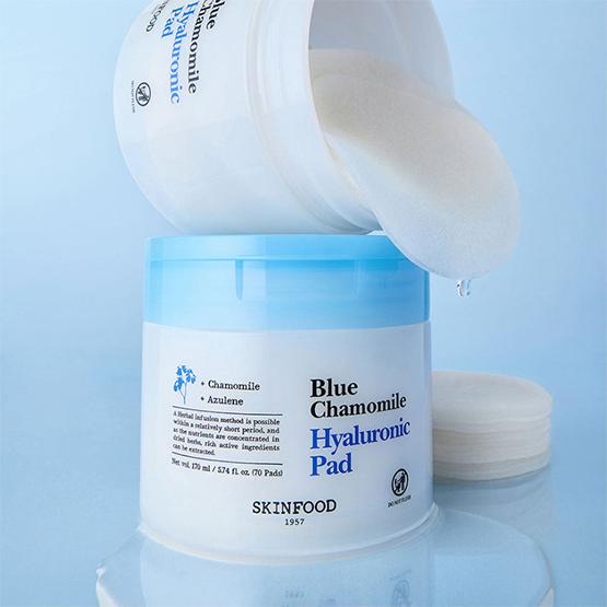 Skinfood Blue Chamomile Hyaluronic Pad 70EA