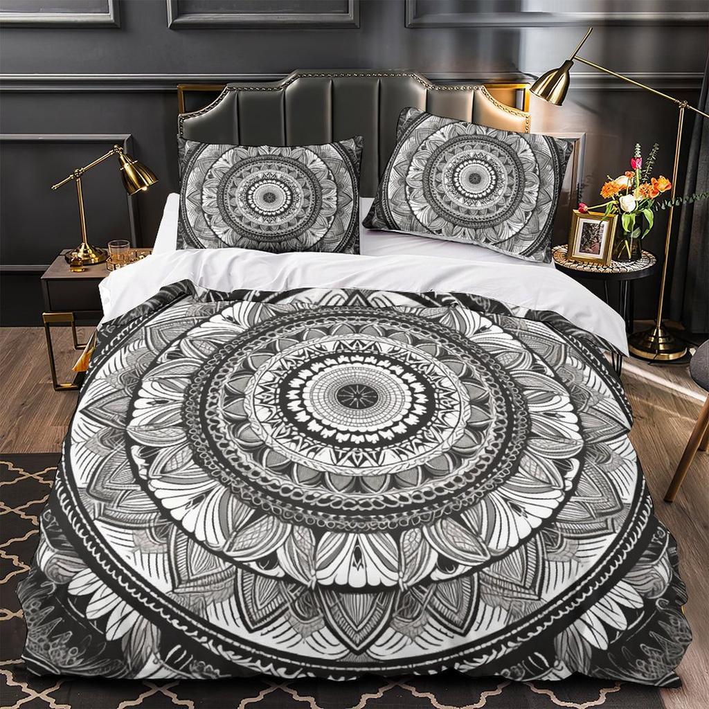 3D Digital Printing Bedding Two Or Three-Piece Set Bohemian Series Polyester