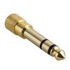 6.5mm 1/4" Male to 3.5mm 1/8" Female Audio Stereo Adapter Guitar Amplifier Jack