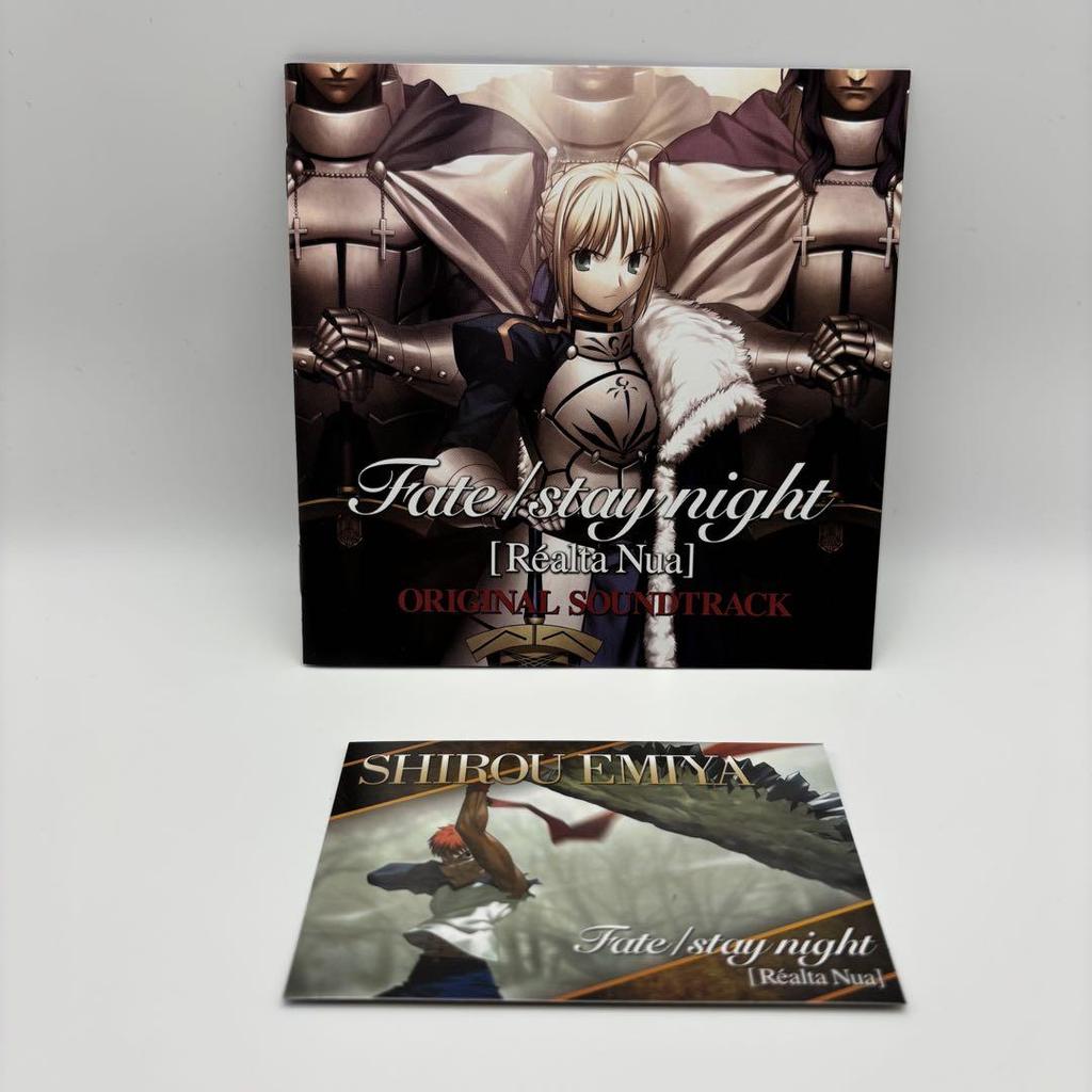 [USED] Fate/stay night Realta Nua Soundtrack 3-Disc Set