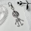 Portable Robot Shaped Keychain Craft Of Sturdy Alloy For Long Time Use