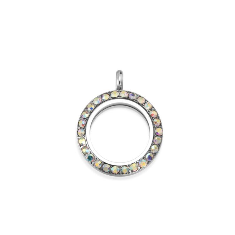 

Personalized Necklace Fashion Love Oval Zircon Pendant Clavicle Chain Necklace Electroplating Gold Color Retention