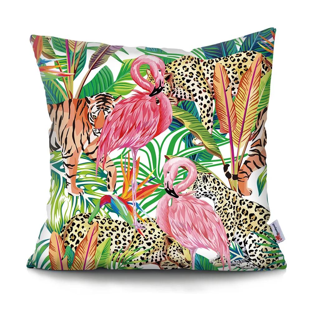 Kissenbezug Schlicht Retro Tigerkopf Kissen Auto Sofa Heimdekoration Kissenbezug Ornament