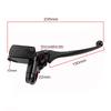 Motorcycle Brake Master Cylinder Hydraulic  Lever Pump For Dirt Pit Bike ATV Quad Moped Scooter Buggy Go Kar
