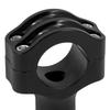 HDBUBALUS Motorcycle Handlebar Riser Universal Motorcycle Handlebar Riser 1.25" Handlebar Mount Bracket Clamp Adapter