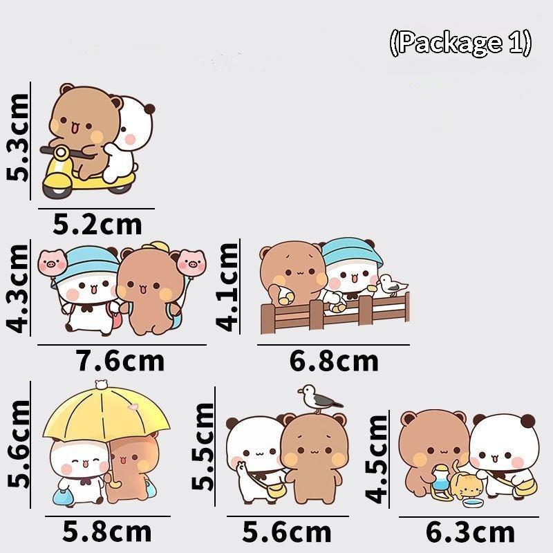

Cute Fridge Magnets Kawaii Bear Refrigerator Magnets Sticker Home Decor Sticker Creative Anime Home Accessories