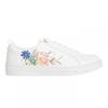 Womens/Ladies Kaila Leather Flat Trainers