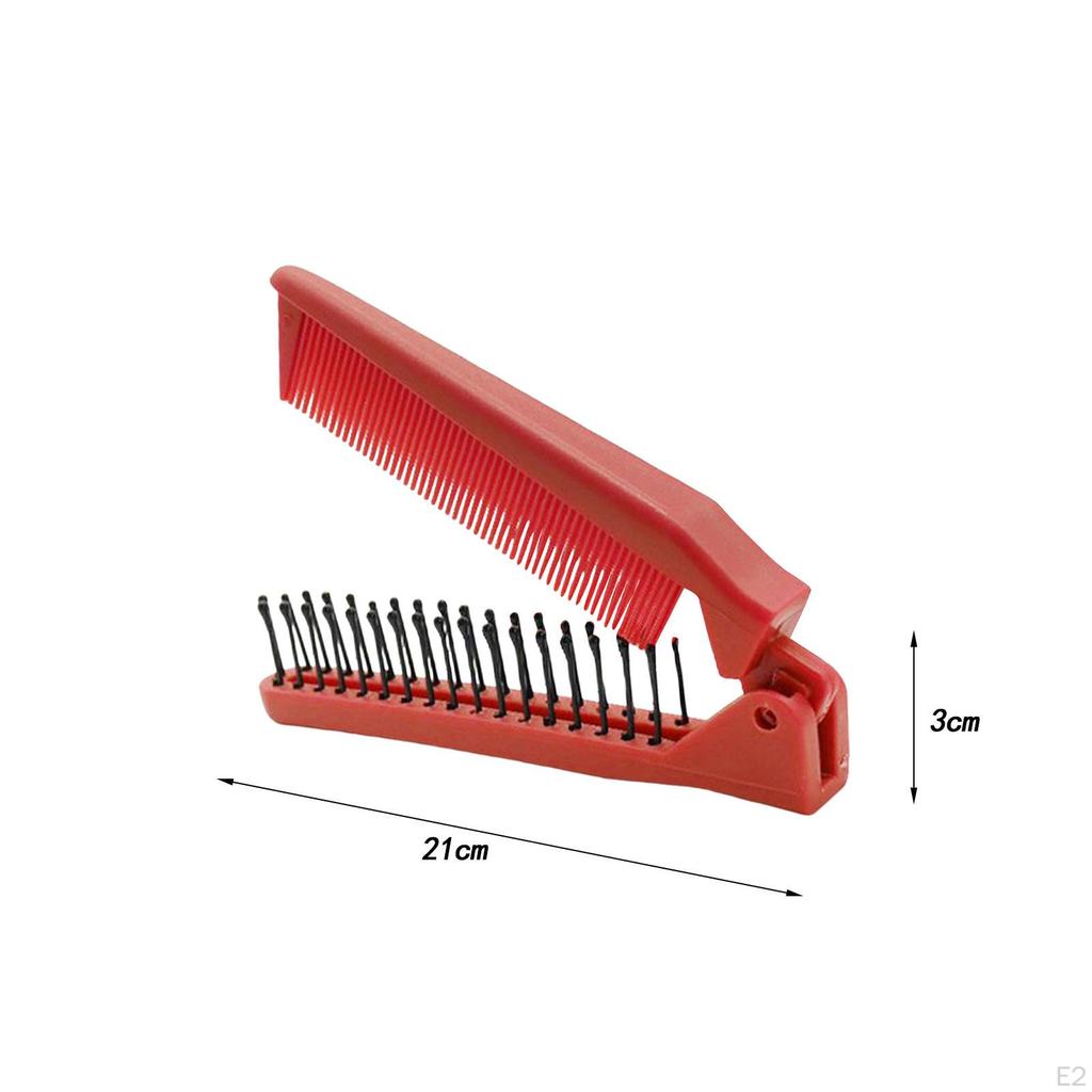 Collapsible Hair Grooming Tool for on-the-Go