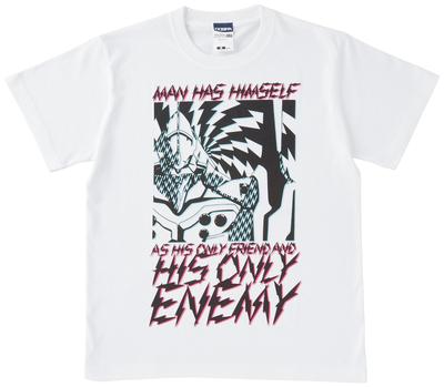 Cospa Evangelion New Theatrical Version First Unit ENEMY WHITE S Size T-shirt