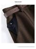 Women's High-Waisted Woolen Shorts: Autumn/Winter 2025 New Style, Slimming, Loose, Casual Wide-Leg A-Line Bootcut.