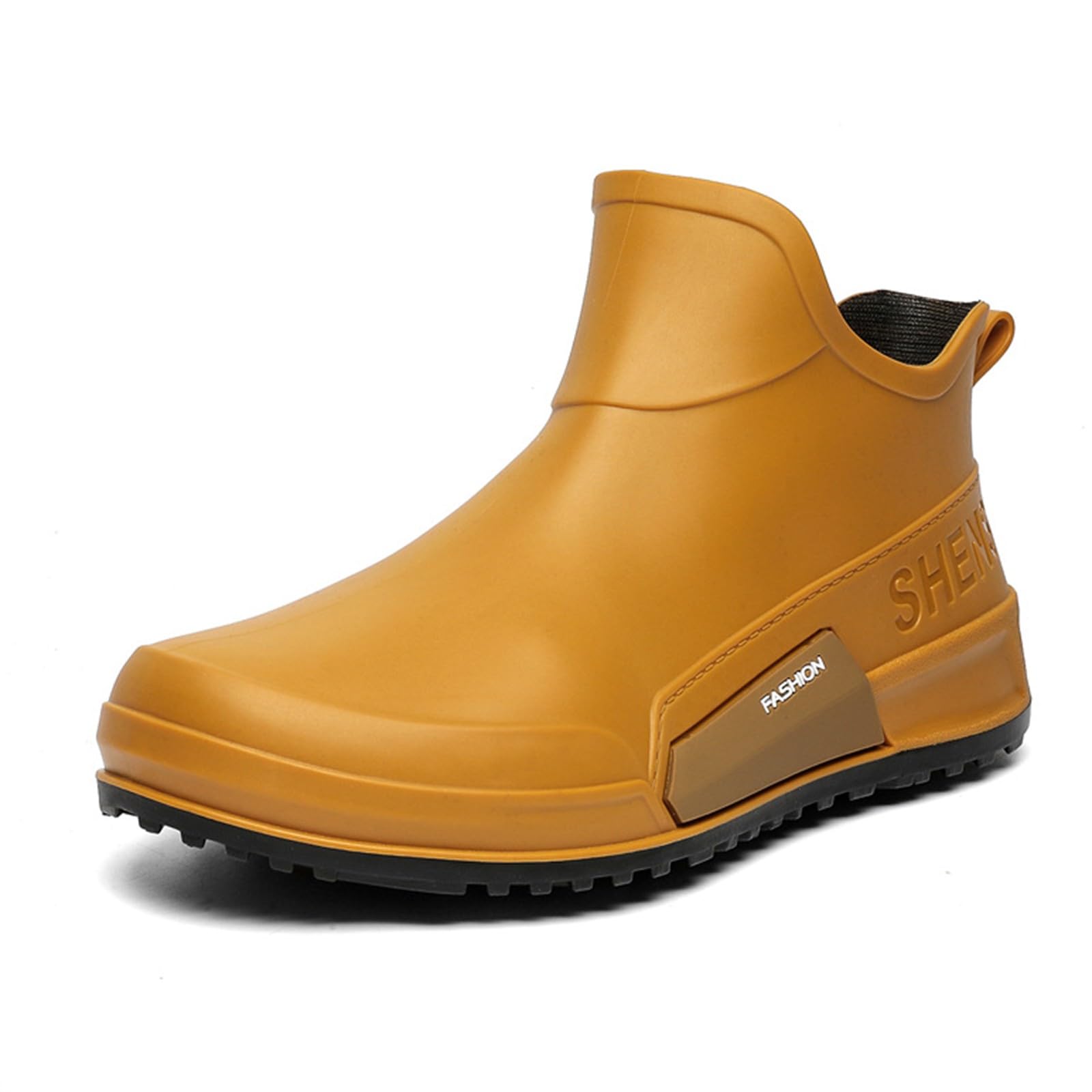 

Short tube rain boots versatile for outdoor wear, couple water shoes, kitchen rubber shoes, rain boots 44