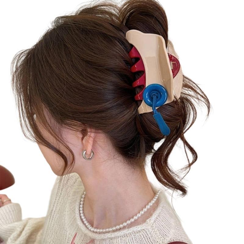 Trendy Hair Clip for Women Stylish Barrettes Gentle on Fine Hair Suitable for Professional Occasion and Night Event