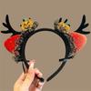 Cute Halloween Hairband Plush Spider Web Headband Fashion Party Hair Hoop  Hair Accessories