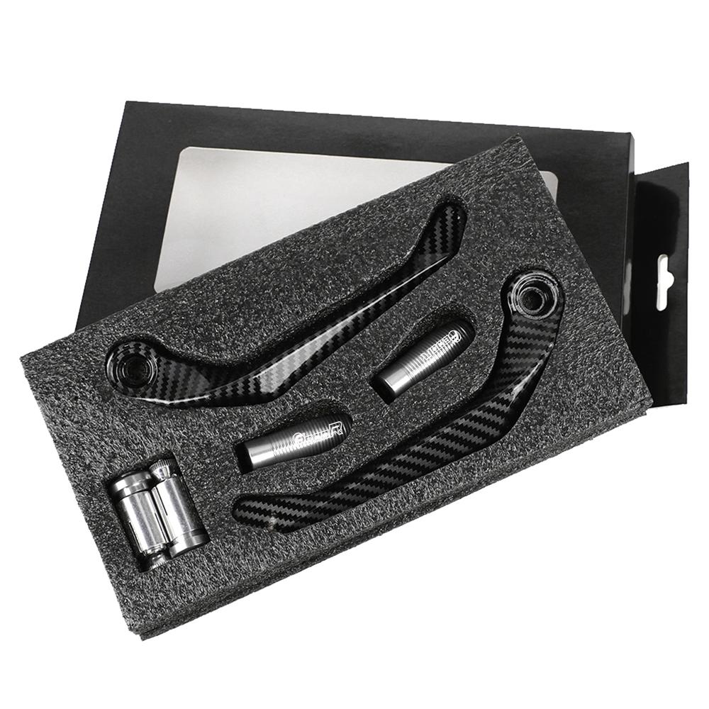 F800R Motorcycle Accessories CNC Handlebar Grips Guard Brake Clutch Levers Protector For BMW F 800R F 800 R 2009-2016 2015