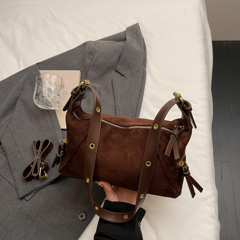 

Ретро, Простая и Модная Сумка под Мышку, Маленькая Квадратная Сумка, Высокий Уровень Внешнего Вида, Одноплечевая Сумка Большой Вместимости кофейный