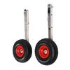 10 Inch Inflatable Boat Launching Wheels 600 LBS Capacity Removable Transom Launching Dolly Wheels Kit with Quick
