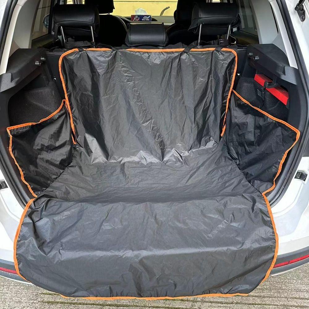 Dustproof Trunk Seat Cover Waterproof Seat Isolation Pads Durable Dog Cargo Pads For Rear Trunk