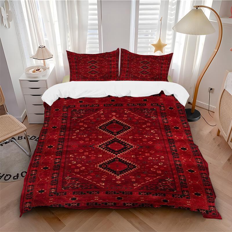 Bedding 3 Piece Set HD Print Duvet Cover Pillowcases for Teens Adult Bedroom Decoration Christmas Gift