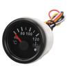 52MM Water Temperature Gauge 40 To 120 Degrees C  9 To 32V Pointer Water Temperature Meter with Backlight For RVs Yachts Fishing Boats