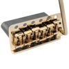 Wilkinson WVC-SB 6 Point Tremolo Bridge Unit Vintage Steel Saddle with Full Steel Block for USA Vintage StratJapan Strat Guitar, Gold