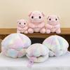 New palm pearl pink girl cute pig plush toy doll girl birthday gift