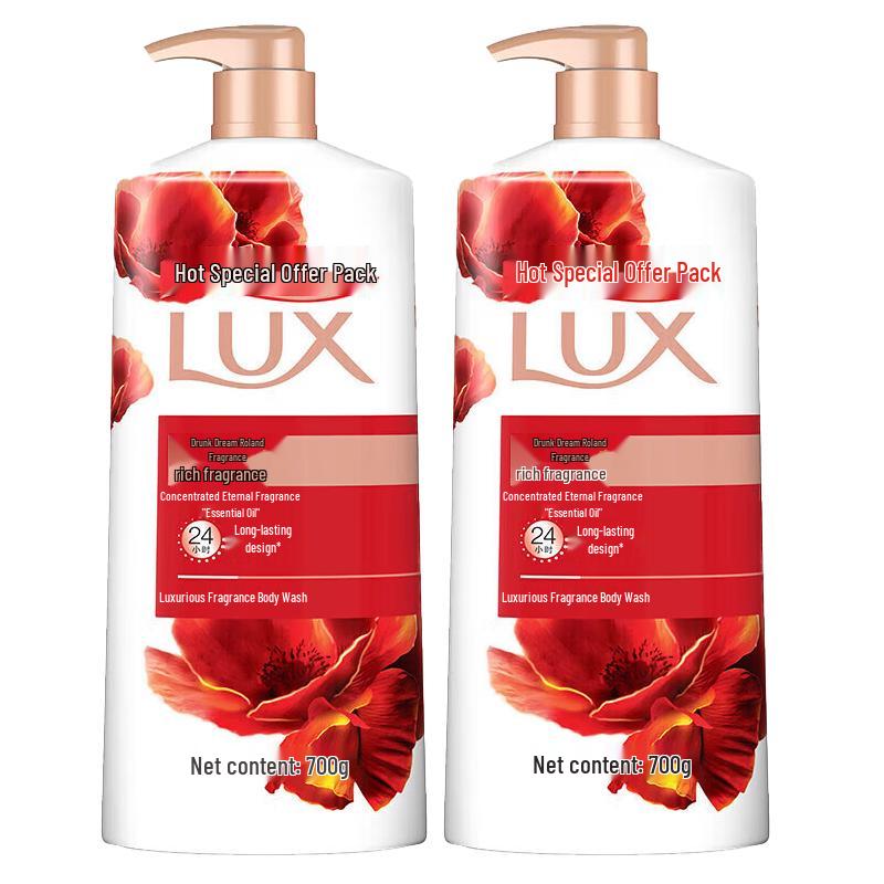 lux Scented Body Wash (700g X 2 Bottles)