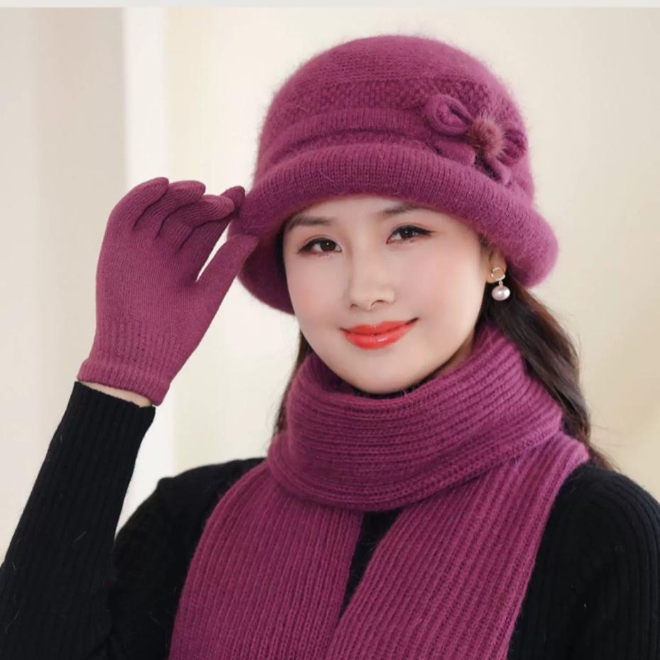 Women'S Cozy Beanie Warm, Windproof, and Stylish for Fall/Winter Perfect for Outdoor Activities, Winter Headwear Winter Hat