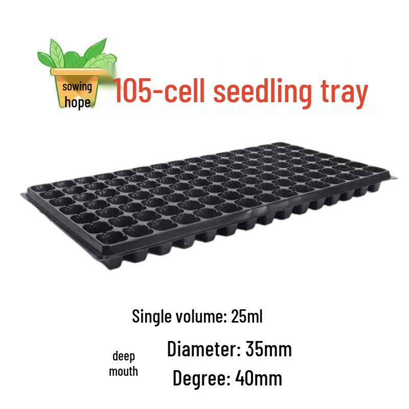 Thickened Multi-Hole Seedling Tray for Strawberries and Vegetables