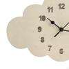 Wooden Wall Clock Cute Decoration Mute Country Minimalist for Dining Room