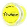 Yoyo Spinster with DVD for Beginners Yoyo Factory (Clear Body/Yellow)