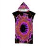 Adult Bath Towel Beach Towel Cape Geometric Print Hooded Bath Towel