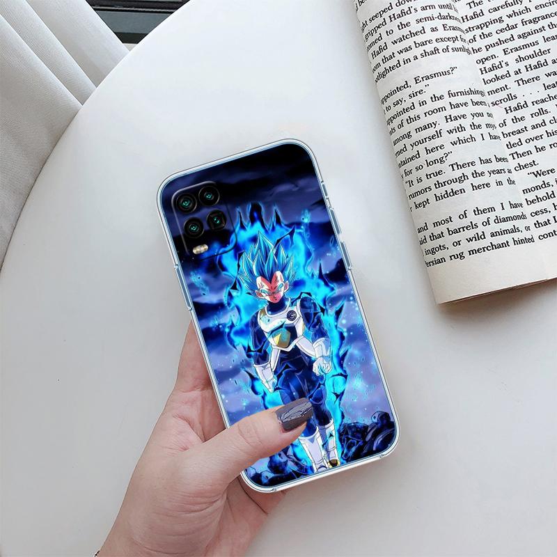 Dragon Ball Vegeta Transparent Phone Case for Motorola Moto G7 G8 G9 G84 G85 G73 G24 G15 Z2 Play Power Plus