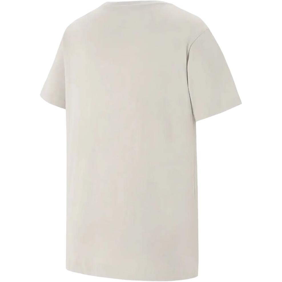 Women's Adidas T-Shirts Women's Ecru Crew Neck Moderate