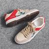 Men's Board Shoes Autumn Flat-soled Anti-odor Breathable Canvas Shoes Trendy Handsome Casual and Versatile Mesh Cloth Shoes Sports Shoes