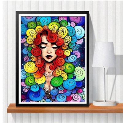 Volle 5D DIY Diamant Malerei Blumenmädchen Diamant Stickerei Mosaik Kits Kreuzstich Home Decor handgemachte Geschenke