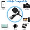 Nicama LVM7 Mini Clip-on Microphone, Pin Microphone, Condenser Microphone, Omnidirectional, High-Performance, for DSLR Cameras, Camcorders, Audio Reco