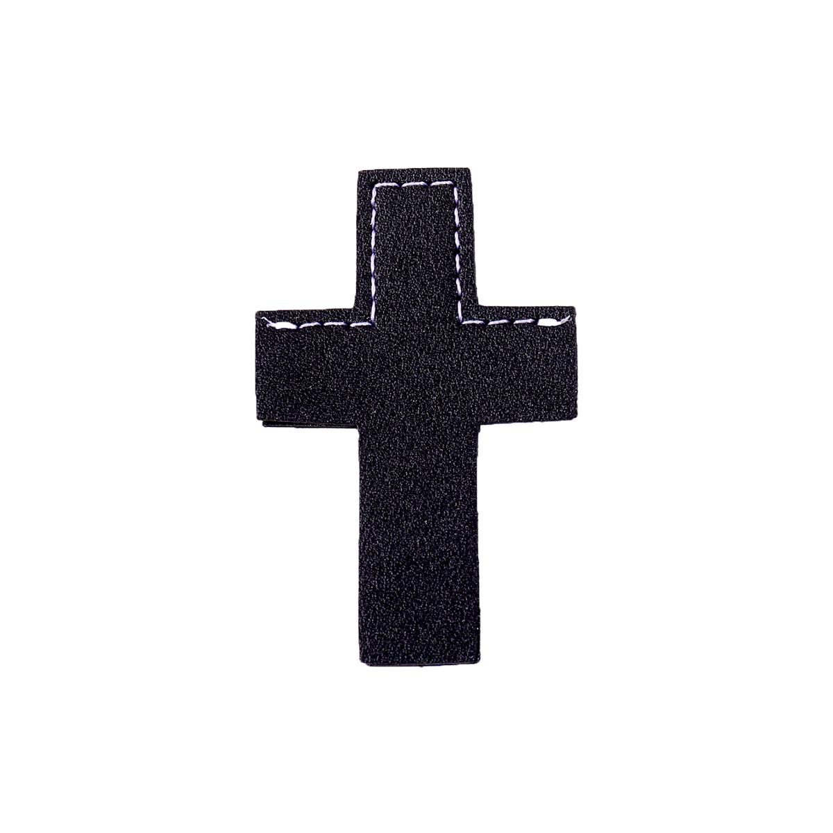 

Creativity PU Bookmark Leather Cross Bookmark Mini-portable Gift Bookmark Page Folder Corner Protective Cover School Supplies