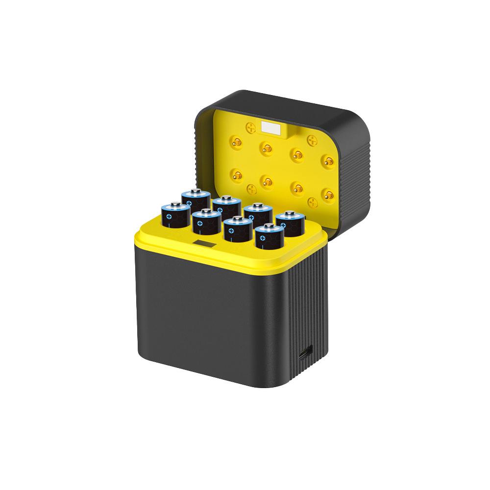 1.5V AA Lithium Battery Charger with Smart Case and Type-C Fast Charging