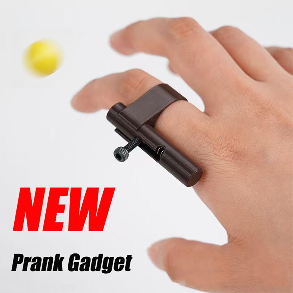 Міні-прихована пластикова іграшкова зброя-бластер для запуску паперових кульок, безпечна, для розіграшів, веселий гаджет для вечірок для дітей та дорослих