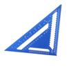 Triangular Angle Ruler Square 12in 45 Degrees  Aluminum Alloy Woodworking Layout Gauge Measure Tool