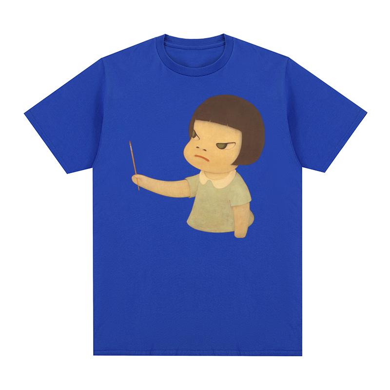 Yoshitomo Nara Nowa 2026 Vintage Koszulka Moda Streetwear Impreza Bawełna Męska Koszulka Nowa Koszulka Koszulka Damskie Topy