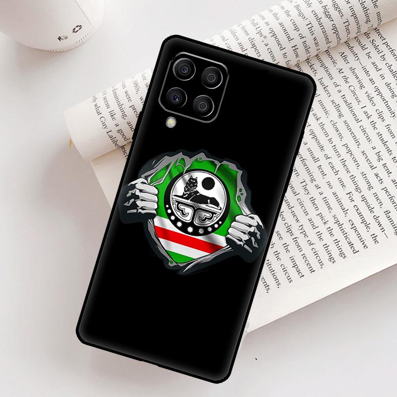 Chechen Flag Case For Samsung Galaxy M52 M06 M16 M36 M56 M33 M15 M55 M31 M13 M12 M14 M53 M32 M35 M34 M54
