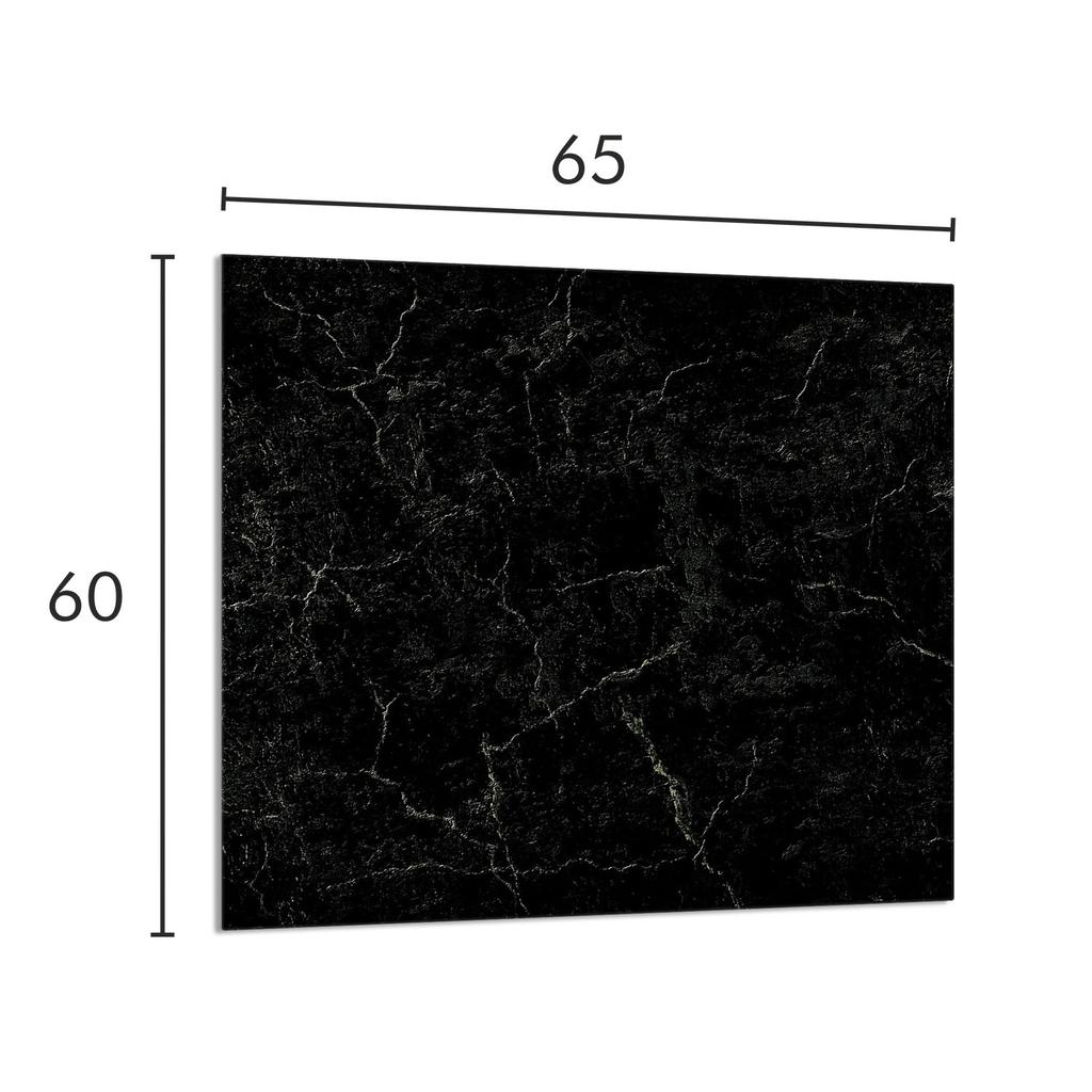 PANEL SZKLANY DO KUCHNI 65x60 Marmur