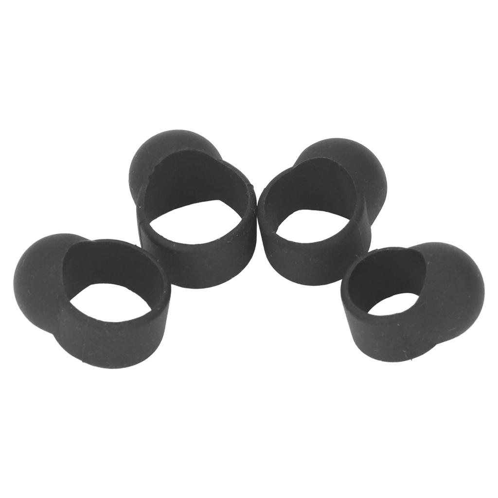 4Pcs Tongue Drum Finger Covers Silicone Comfortable Fit Knocking Finger Pick for Practice Performance